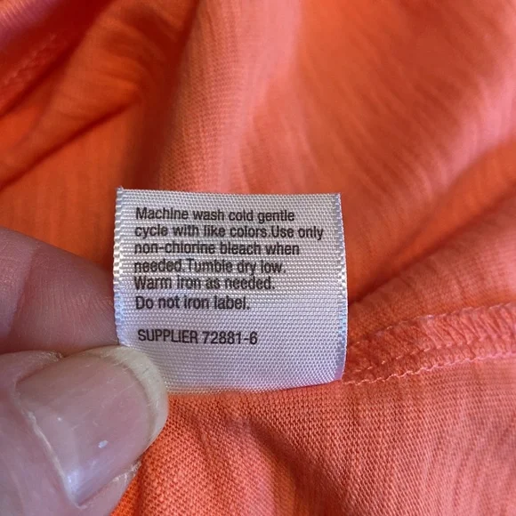 LIKE NEW!!!  ST. JOHN’S BAY 3/4 Sleeve Lace Adorned Knit Top!  Sz 2X - Picture 9 of 9